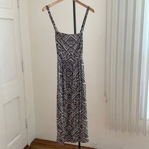 Anthropologie geometric print dress -size M